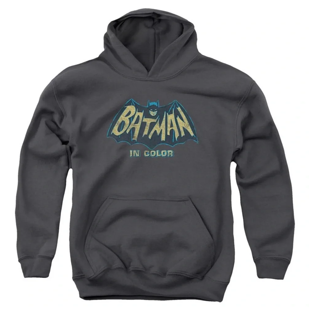 BATMAN Classic TV In Color Youth Pullover Retro Hoodie